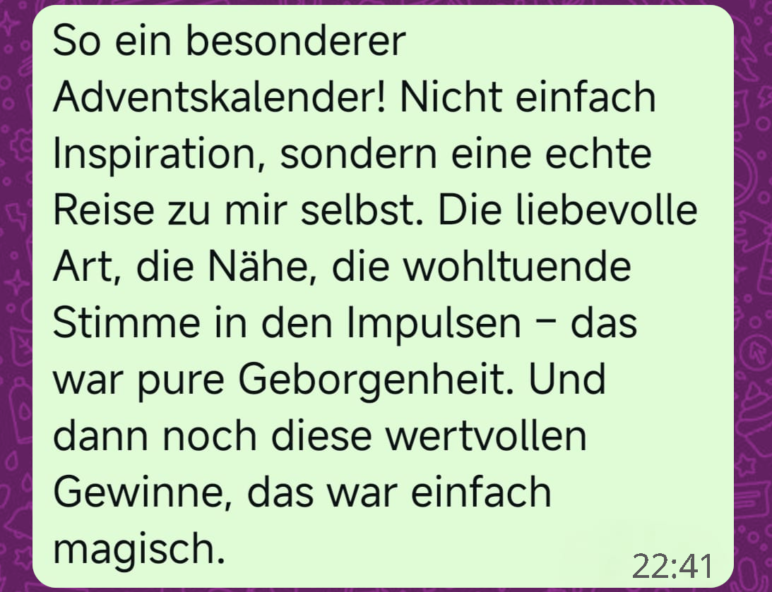WhatsApp Nachricht Larena