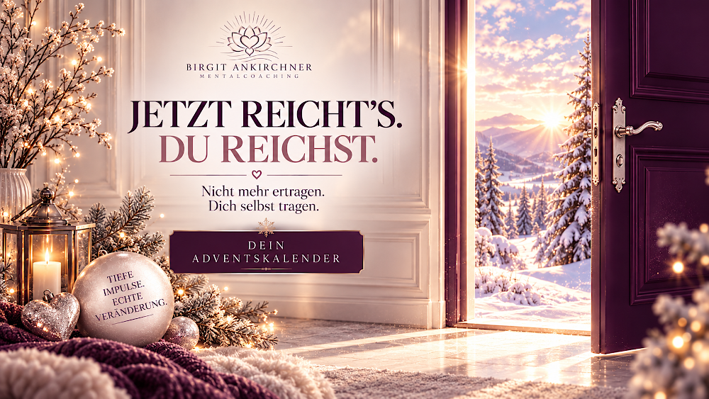 Nicht mehr ertragen. Dich selbst tragen.