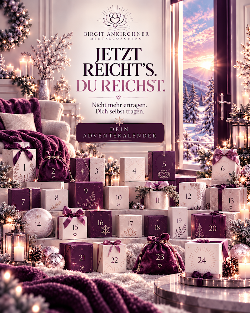 JETZT REICHT’S. DU REICHST. – Digitaler Adventskalender 2026